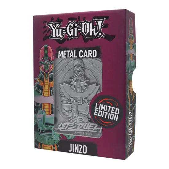 Yu-Gi-Oh! Limited Edition Metal Jinzo Card