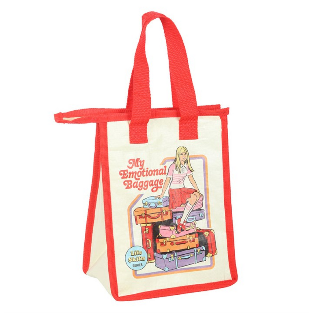 My Emotional Baggage Lunch Bag by Steven Rhodes