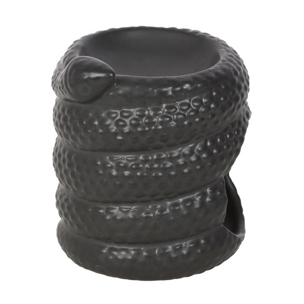 Serpentine Ceramic Oil Burner and Wax Warmer