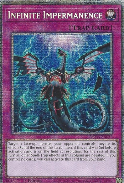 Yu-Gi-Oh! MP25-EN032 Infinite Impermanence - Starlight Rare