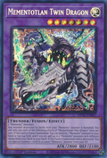 Yu-Gi-Oh!  MP25-EN067 Mementotlan Twin Dragon - Prismatic Secret Rare