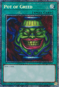 YuGiOh!  MP25-EN050 Pot of Greed : Starlight Rare