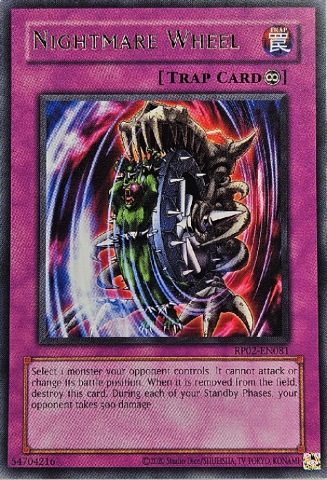 Yu-Gi-Oh! RP02-EN081 Nightmare Wheel - Rare