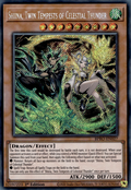 YuGiOh! Shiina, Twin Tempests of Celestial Thunder - Secret Rare