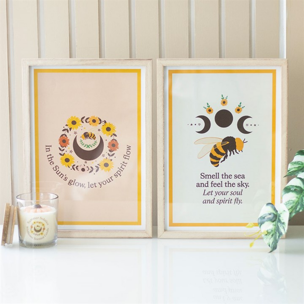 Let Your Spirit Flow Framed Wall Art Print