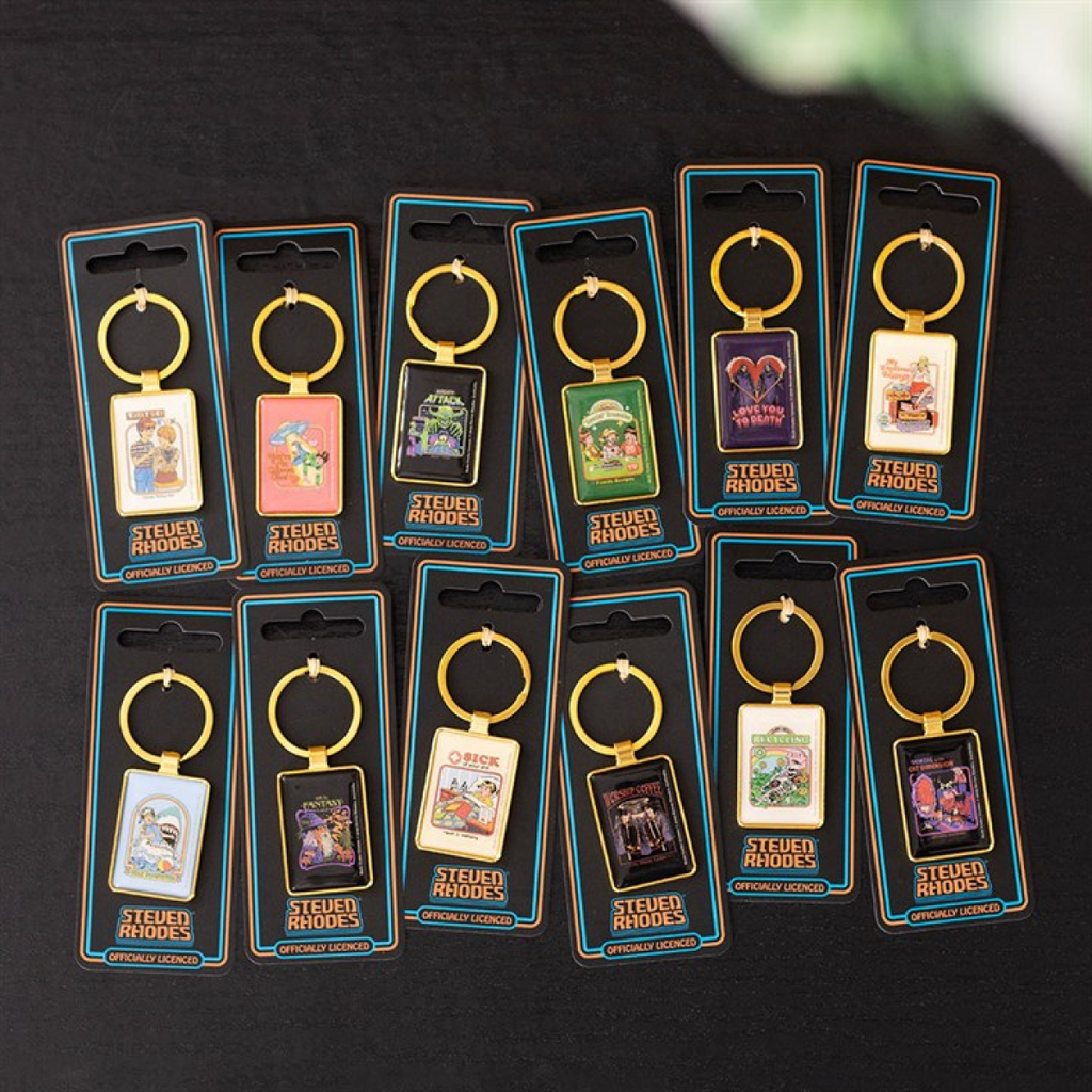 The Cat Dimension Keyring by Steven Rhodes