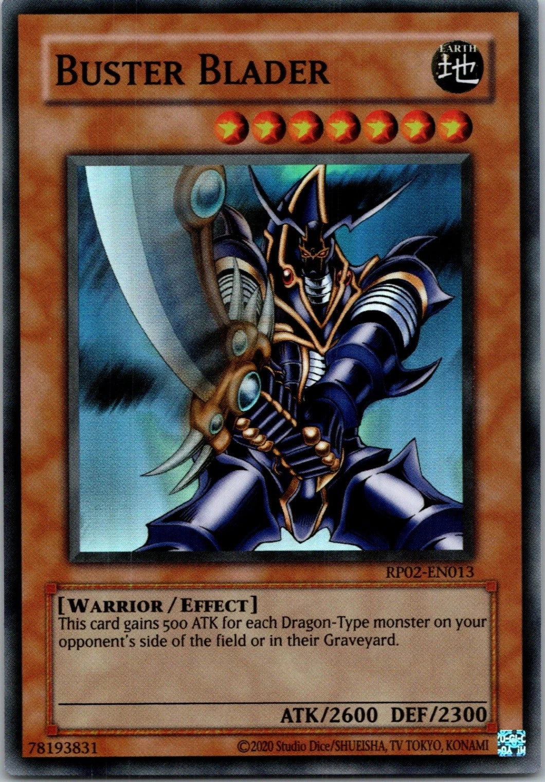 Yu-Gi-Oh! RP02-EN013 Buster Blader - Super Rare