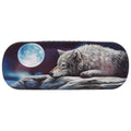 Quiet Reflection Wolf Glasses Case with Cloth
