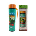 Minecraft - Chibi - Reusable Insulated Drinks Bottle Digital Thermometer 450ml