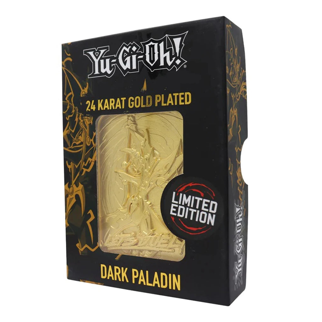 Yu-Gi-Oh! Limited Edition 24k Gold Plated Dark Paladin Card