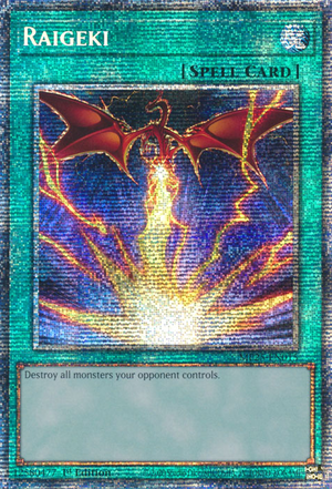 Yu-Gi-Oh!  MP25-EN015 Raigeki - Starlight Rare