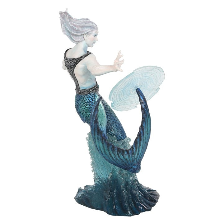 Anne Stokes Water Elemental Wizard Figurine