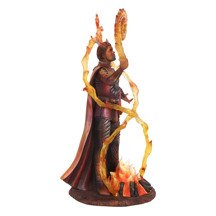 Anne Stokes Fire Elemental Wizard Figurine