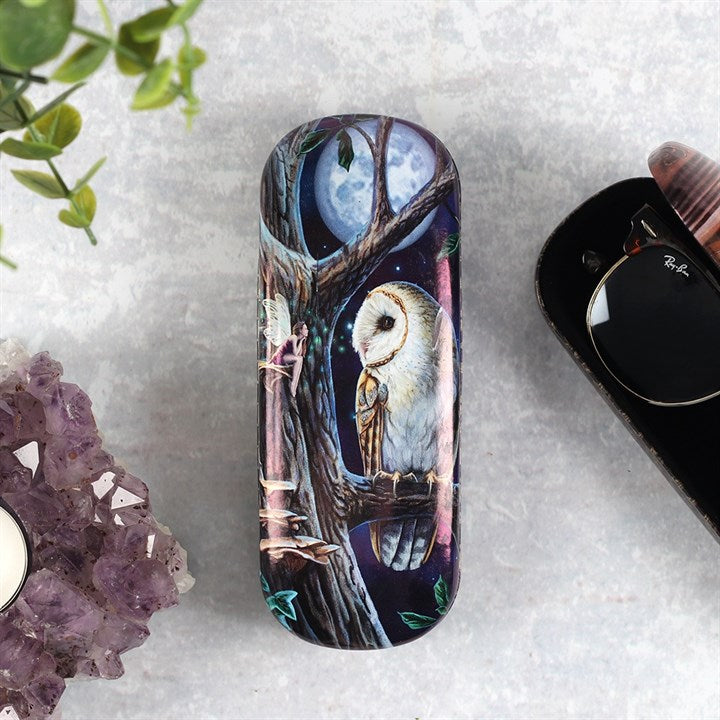 Fairy Tales Owl Glasses Case with Cloth