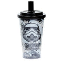 The Original Stormtrooper - Shatter Resistant Double Walled Cup with Lid and Straw 500ml