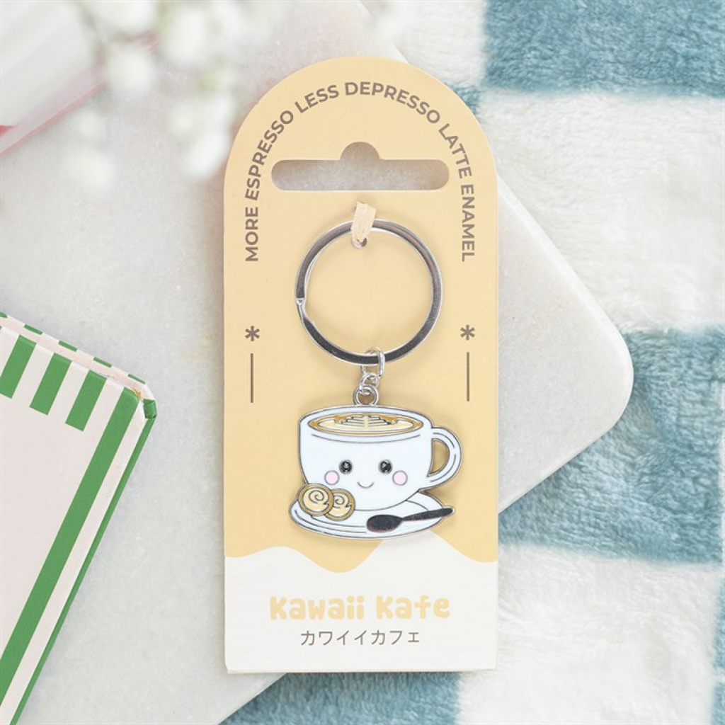 Kawaii Latte Keyring