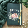 Floral Forest Sleeping Fox A5 Notebook