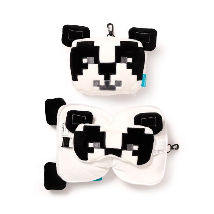Minecraft Panda - Relaxeazzz Travel Pillow & Eye Mask
