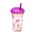 Pusheen the Cat Halloween - Shatterproof Double Walled Cup with Lid and Straw - 500ml
