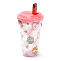 Pusheen - Sips - Shatterproof Double Walled Cup with Lid and Straw 500ml