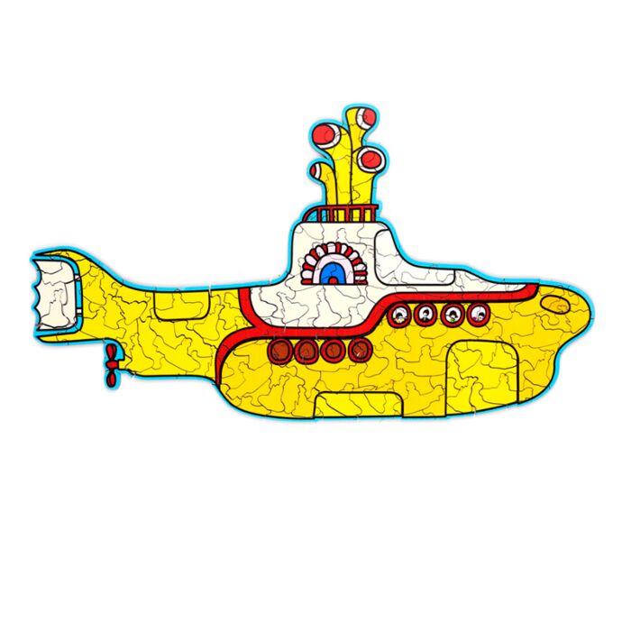 The Beatles - Yellow Submarine - 130pc Wooden Jigsaw Puzzle